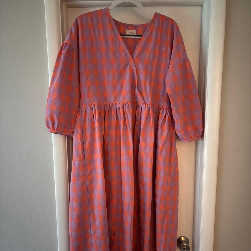 Aje Pink and Orange Women's Dress